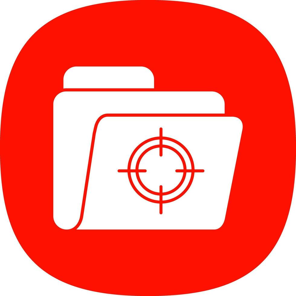 Zielvektor-Icon-Design vektor