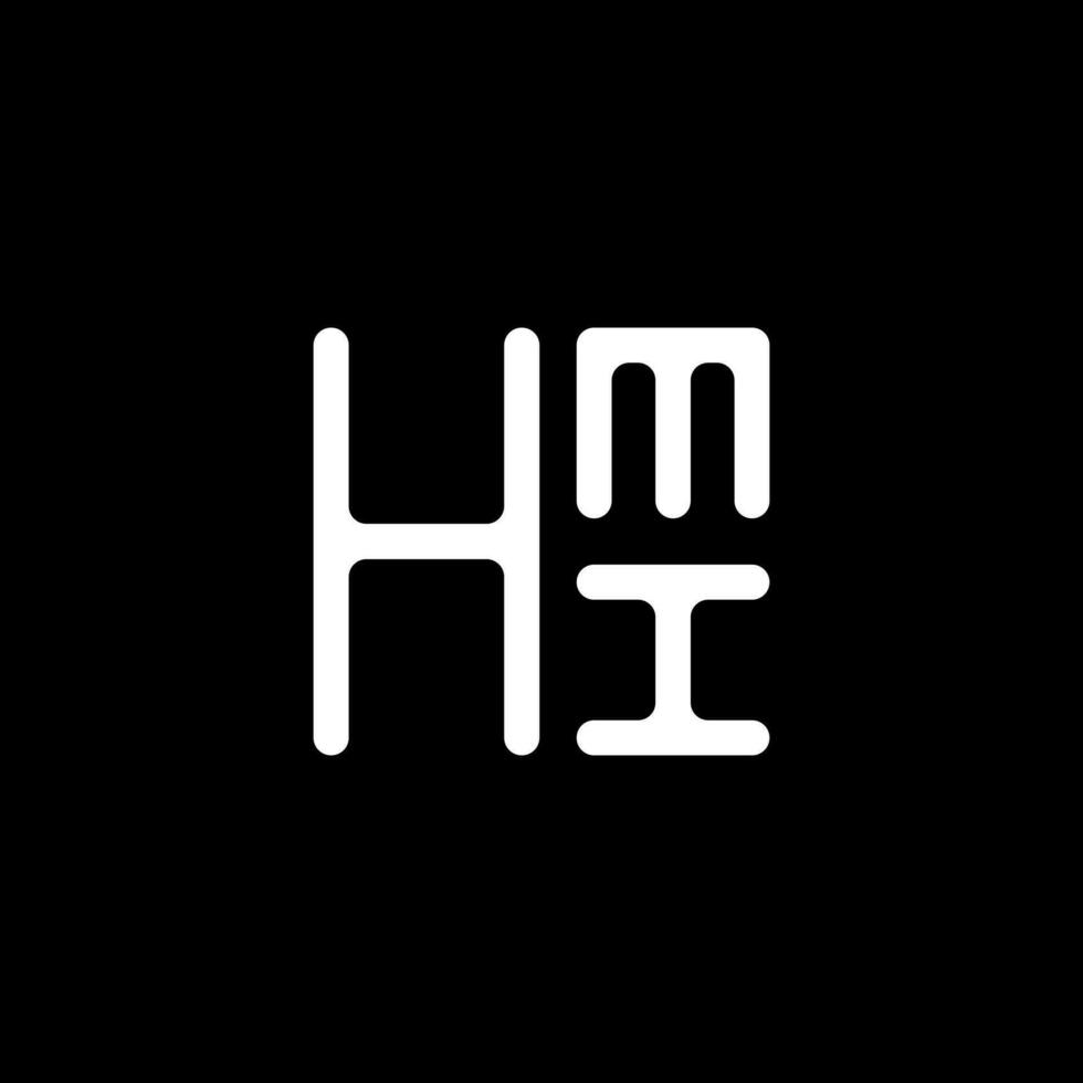 hmi brev logotyp vektor design, hmi enkel och modern logotyp. hmi lyxig alfabet design