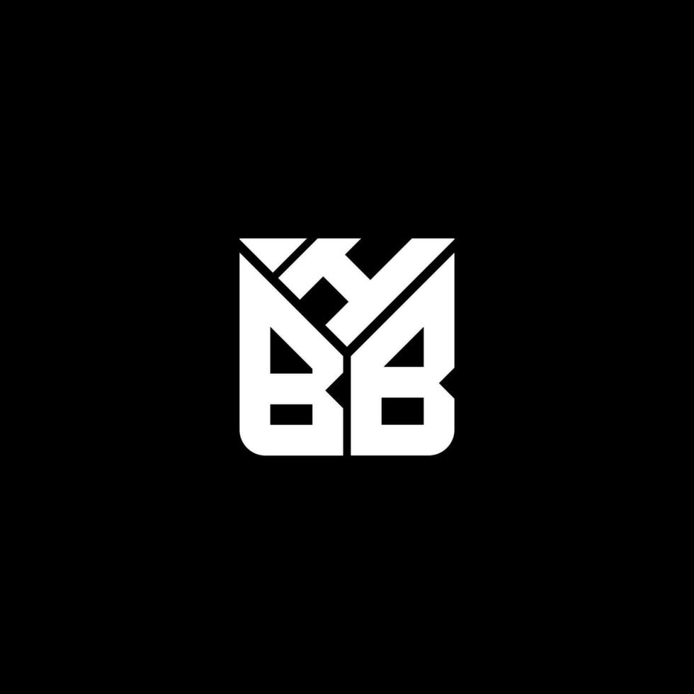 hbb brev logotyp vektor design, hbb enkel och modern logotyp. hbb lyxig alfabet design