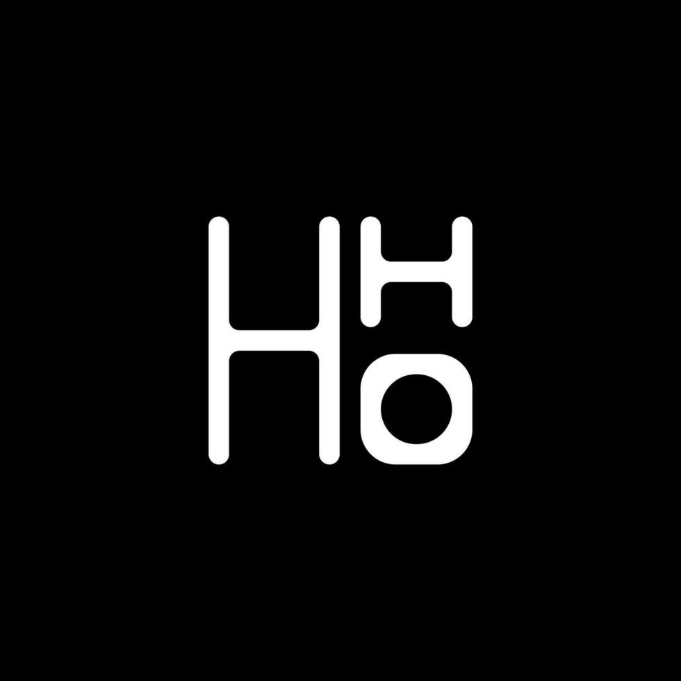hho brev logotyp vektor design, hho enkel och modern logotyp. hho lyxig alfabet design
