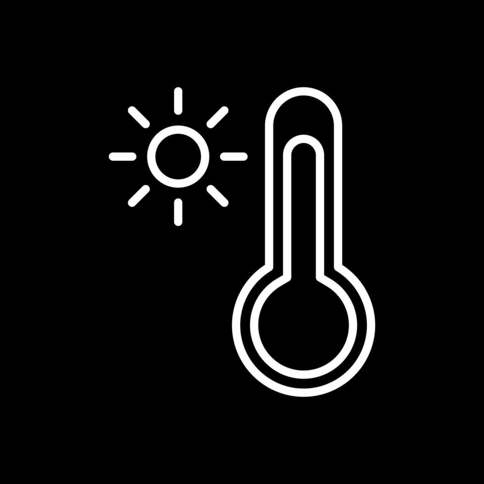 Temperatur-Vektor-Icon-Design vektor