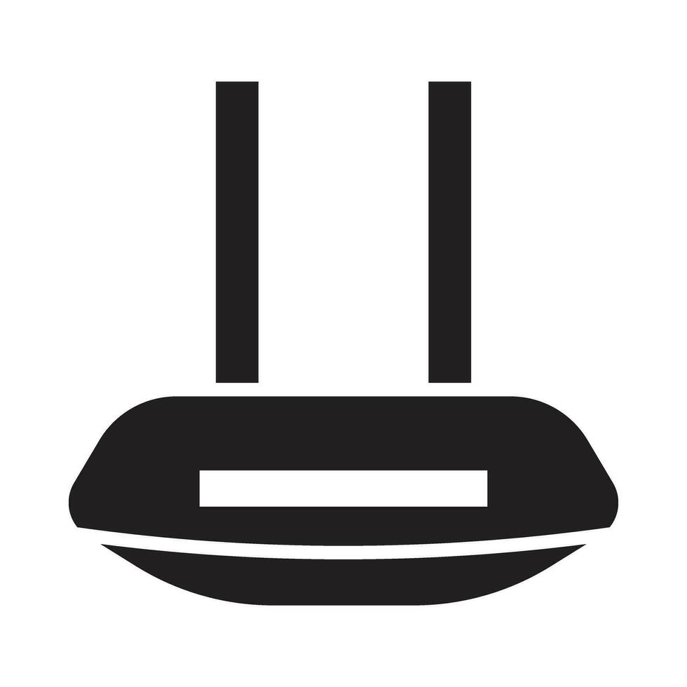 Router Vektor Glyphe Symbol zum persönlich und kommerziell verwenden.