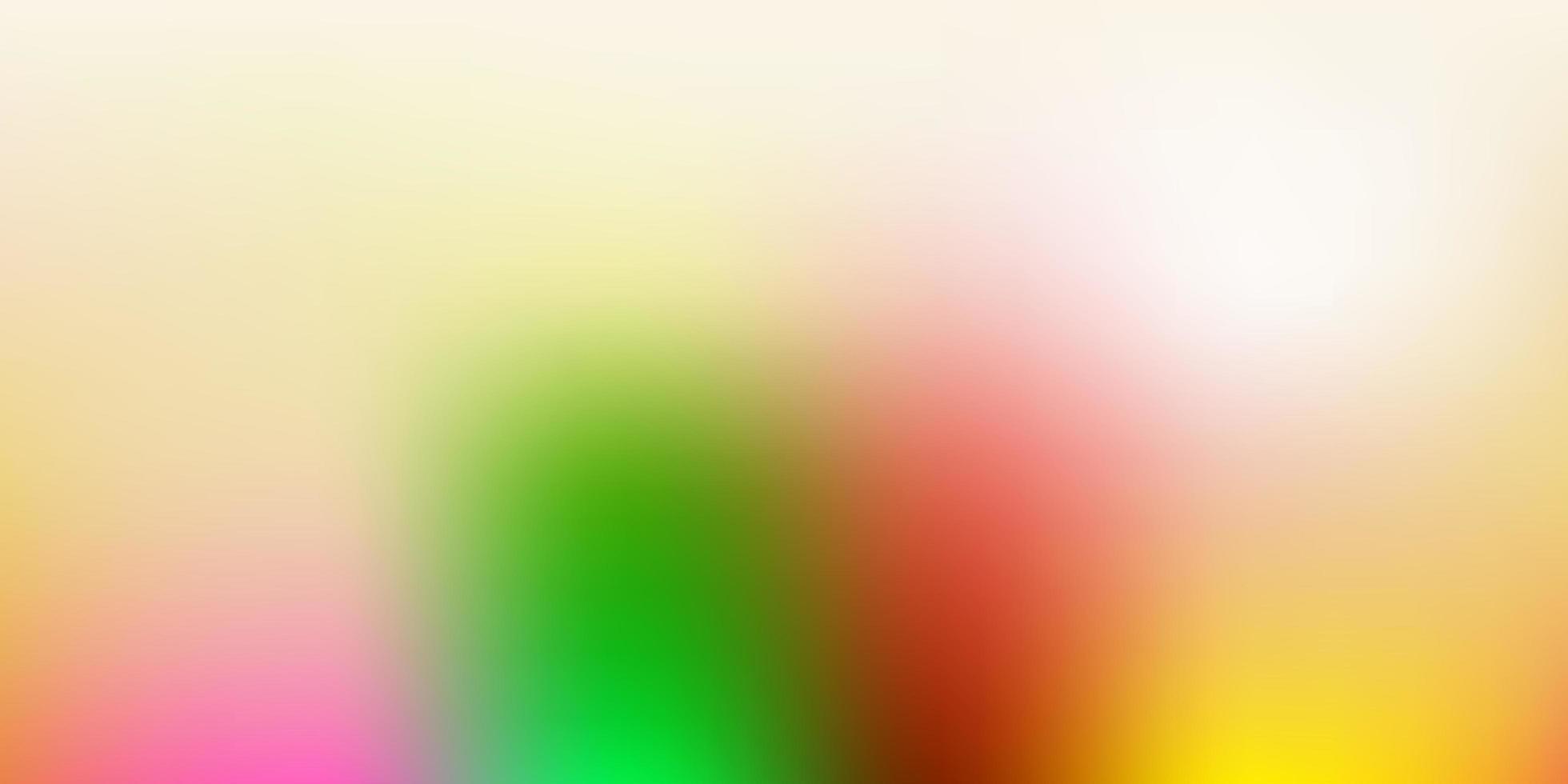 ljus flerfärgad vektor gradient oskärpa bakgrund.