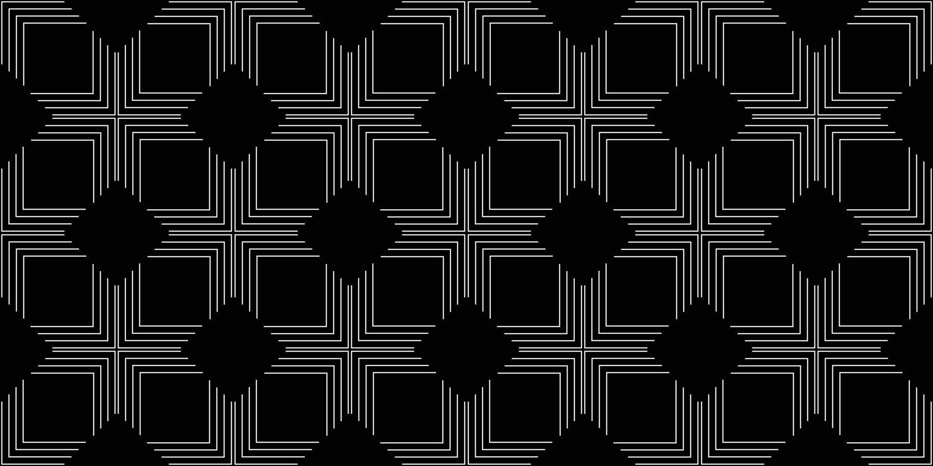 geometrisches Muster mit Linienvektorillustration vektor