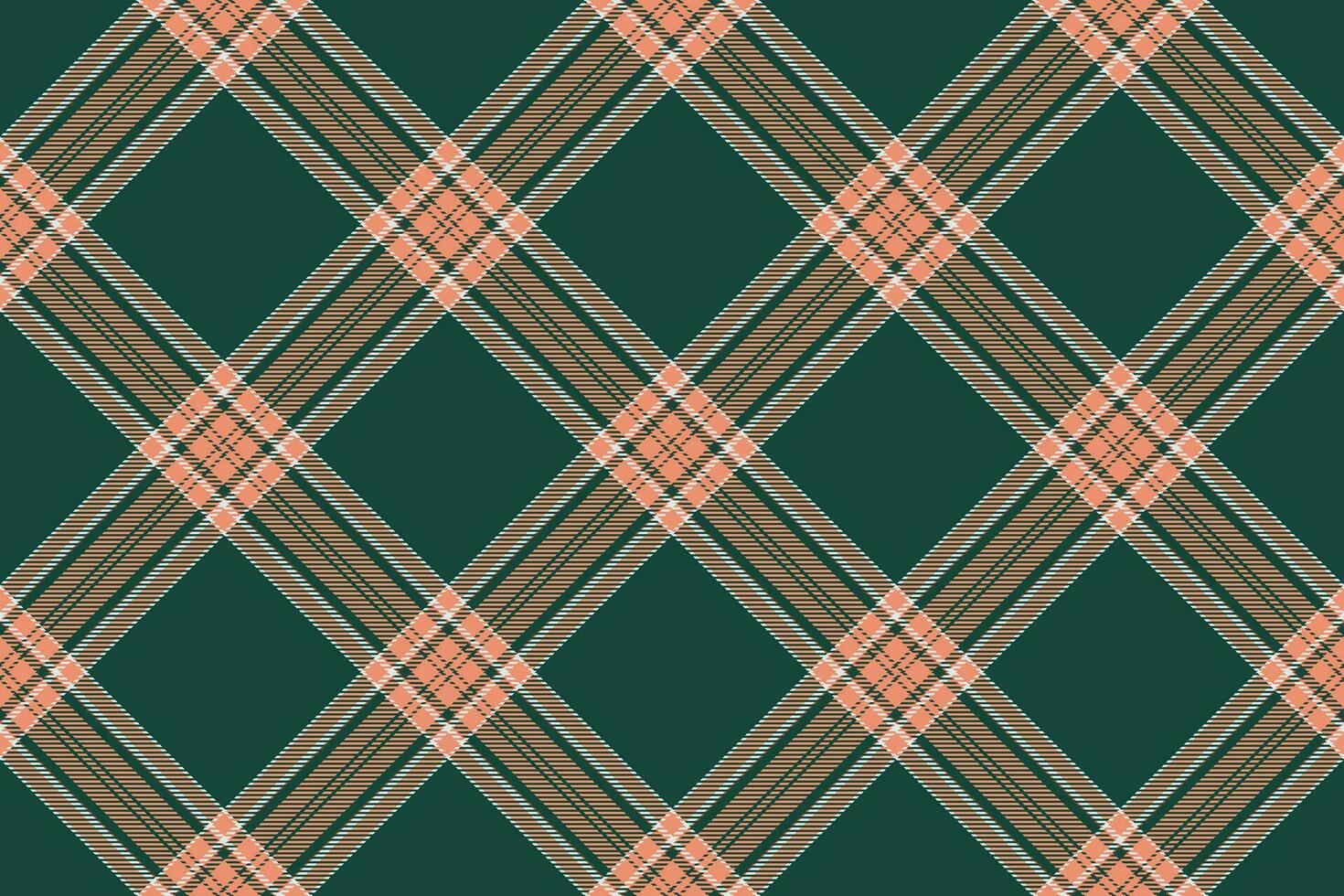 Tartan karierter Hintergrund, nahtloses Muster mit diagonalen Karos. vektorgewebestruktur für textildruck, geschenkpapier, geschenkkarte, tapete. vektor