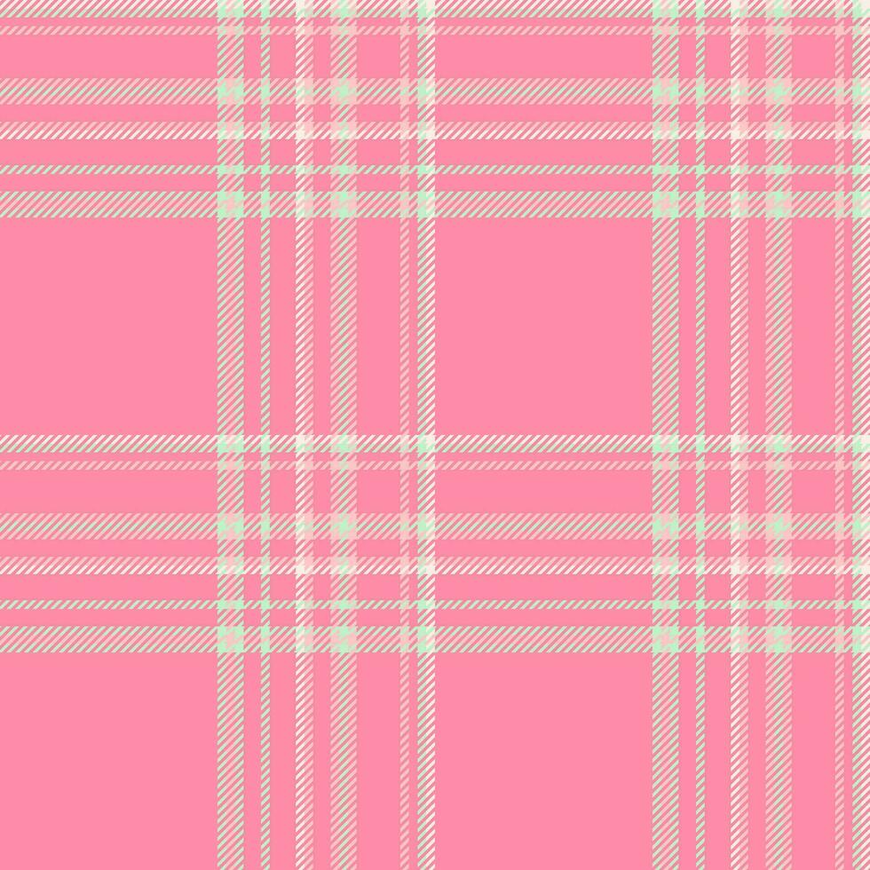 Stoff Plaid prüfen von Muster nahtlos Tartan mit ein Textil- Hintergrund Vektor Textur.