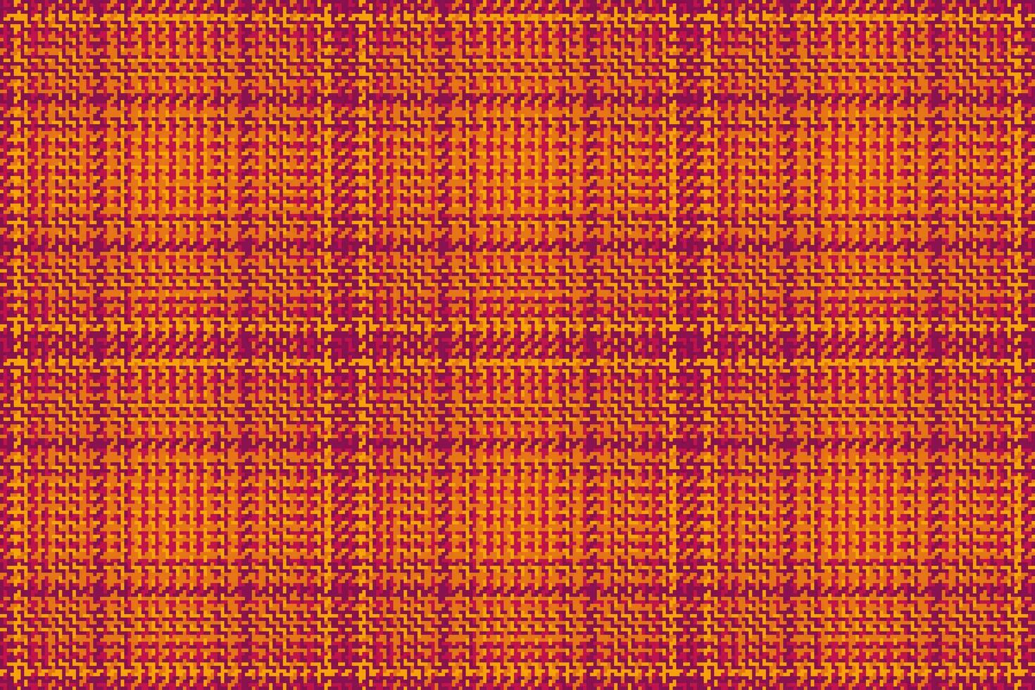 Textur Plaid Hintergrund von Stoff Textil- prüfen mit ein Vektor Tartan Muster nahtlos.