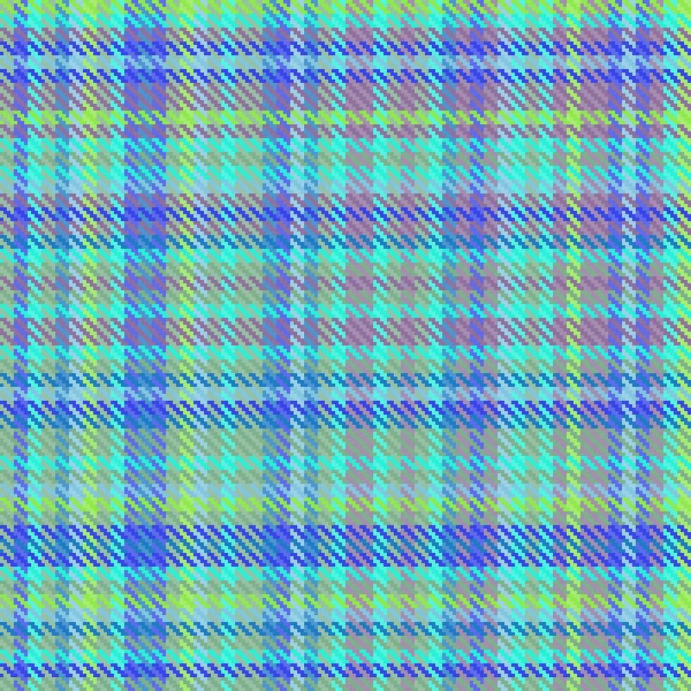 Vektor Hintergrund Textil- von Textur Stoff Tartan mit ein Plaid prüfen nahtlos Muster.