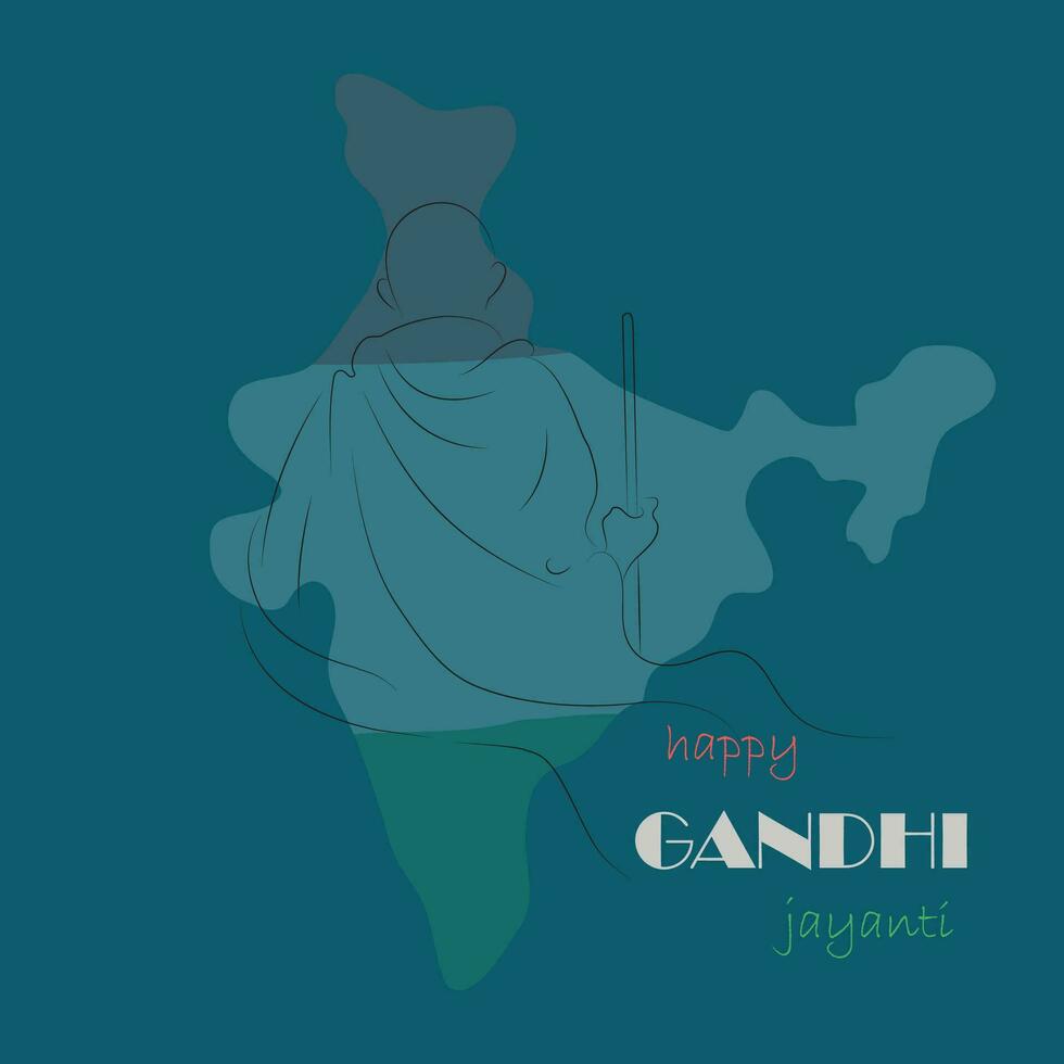 kostenlos Vektor Gandhi Jayanti Banner .