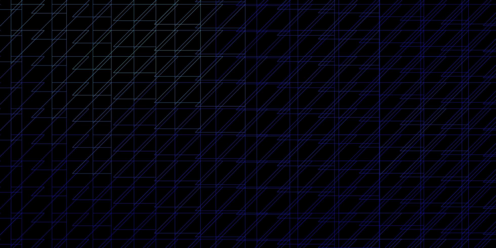 dunkelblaue Vektortextur mit Linien. vektor