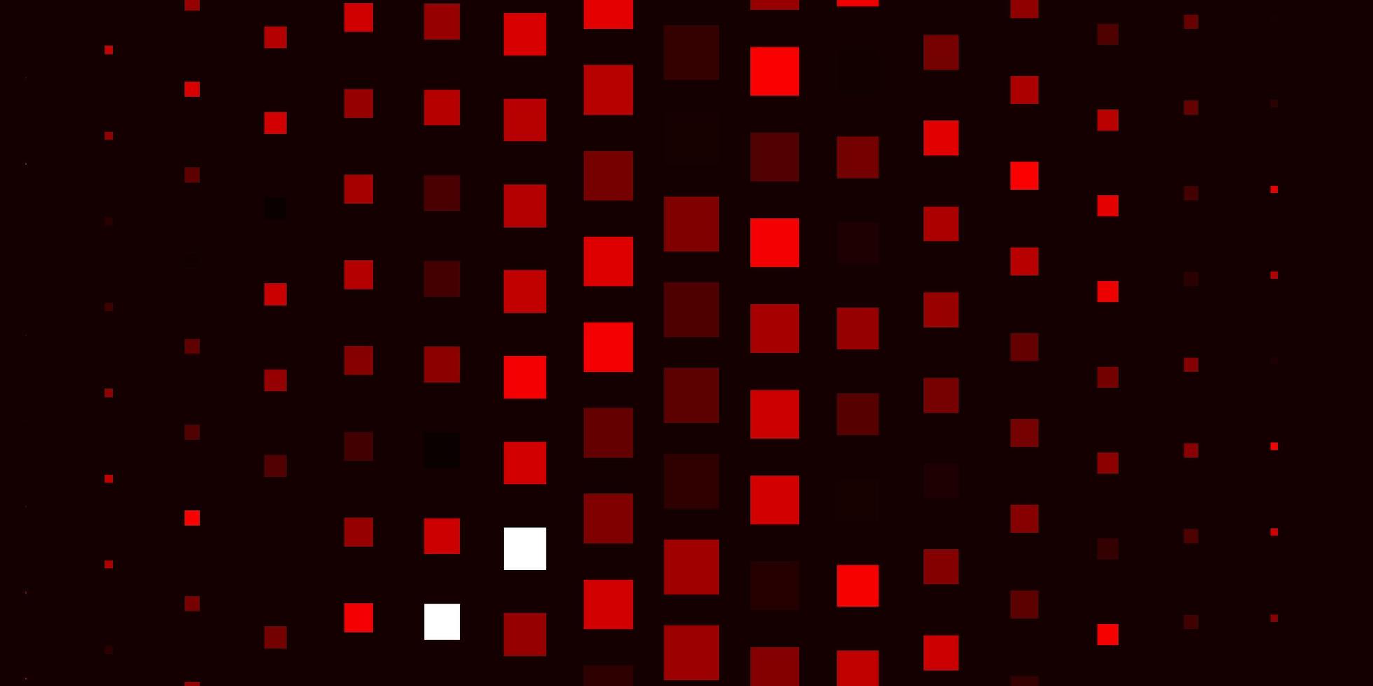 ljusröd, gul vektorbakgrund med rektanglar. vektor