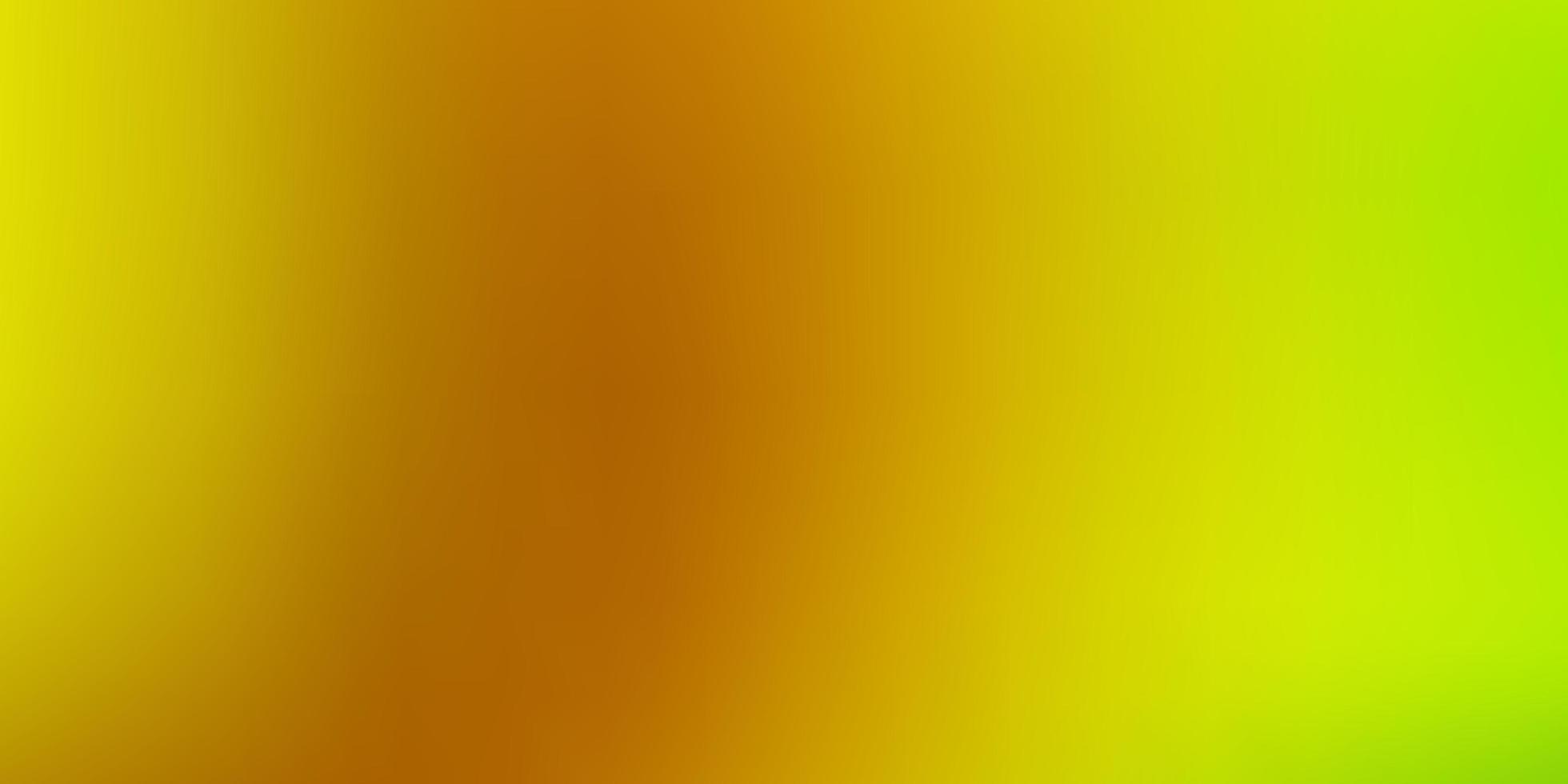 ljusgrön, gul vektor modern suddig layout.