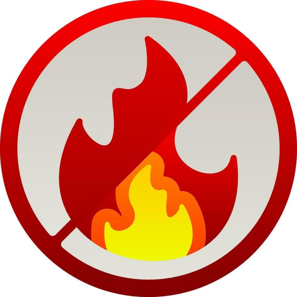 Feuer-Vektor-Icon-Design vektor