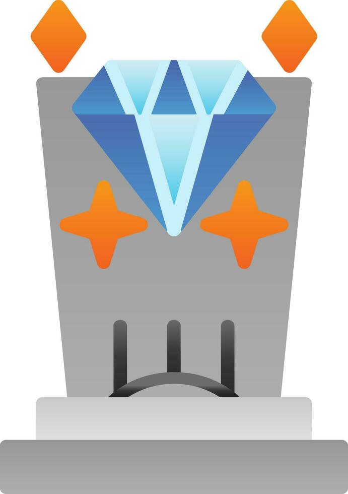 Hologramm Vektor Symbol Design