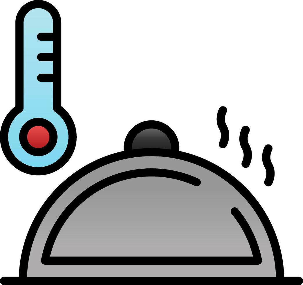 termometer vektor ikon design