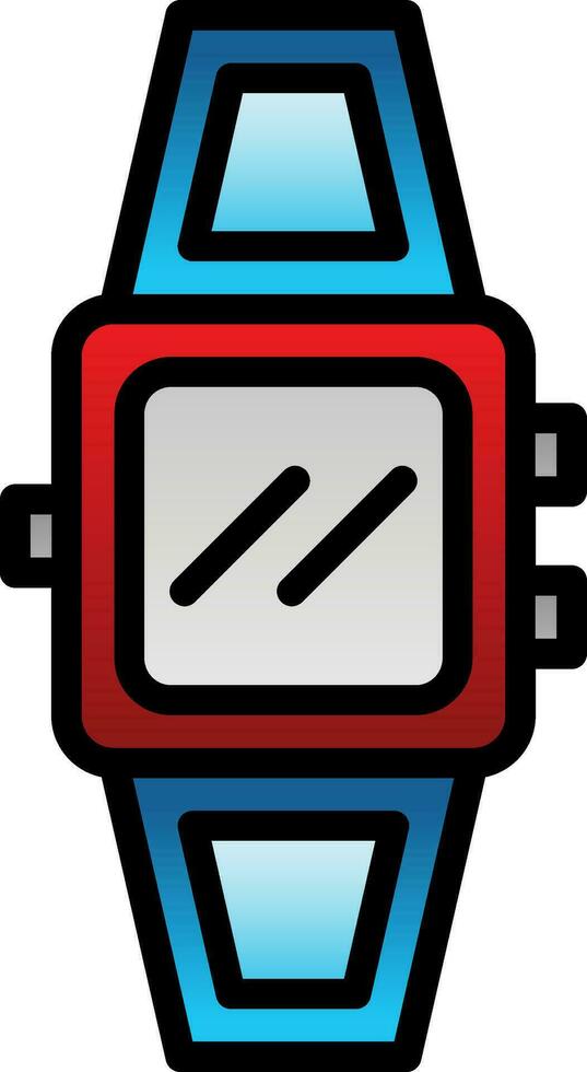 Smartwatch-Vektor-Icon-Design vektor