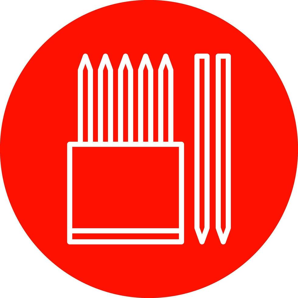 grillspett vektor ikon design