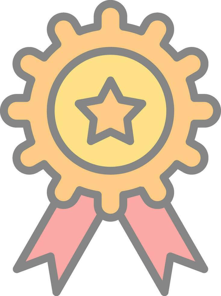 Award-Vektor-Icon-Design vektor