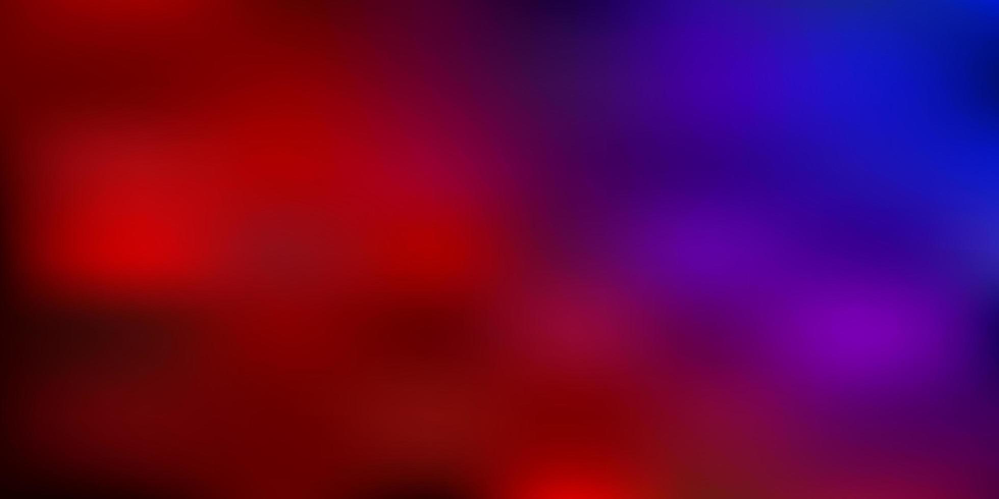 hellblauer, roter Vektor abstrakter Unschärfehintergrund.