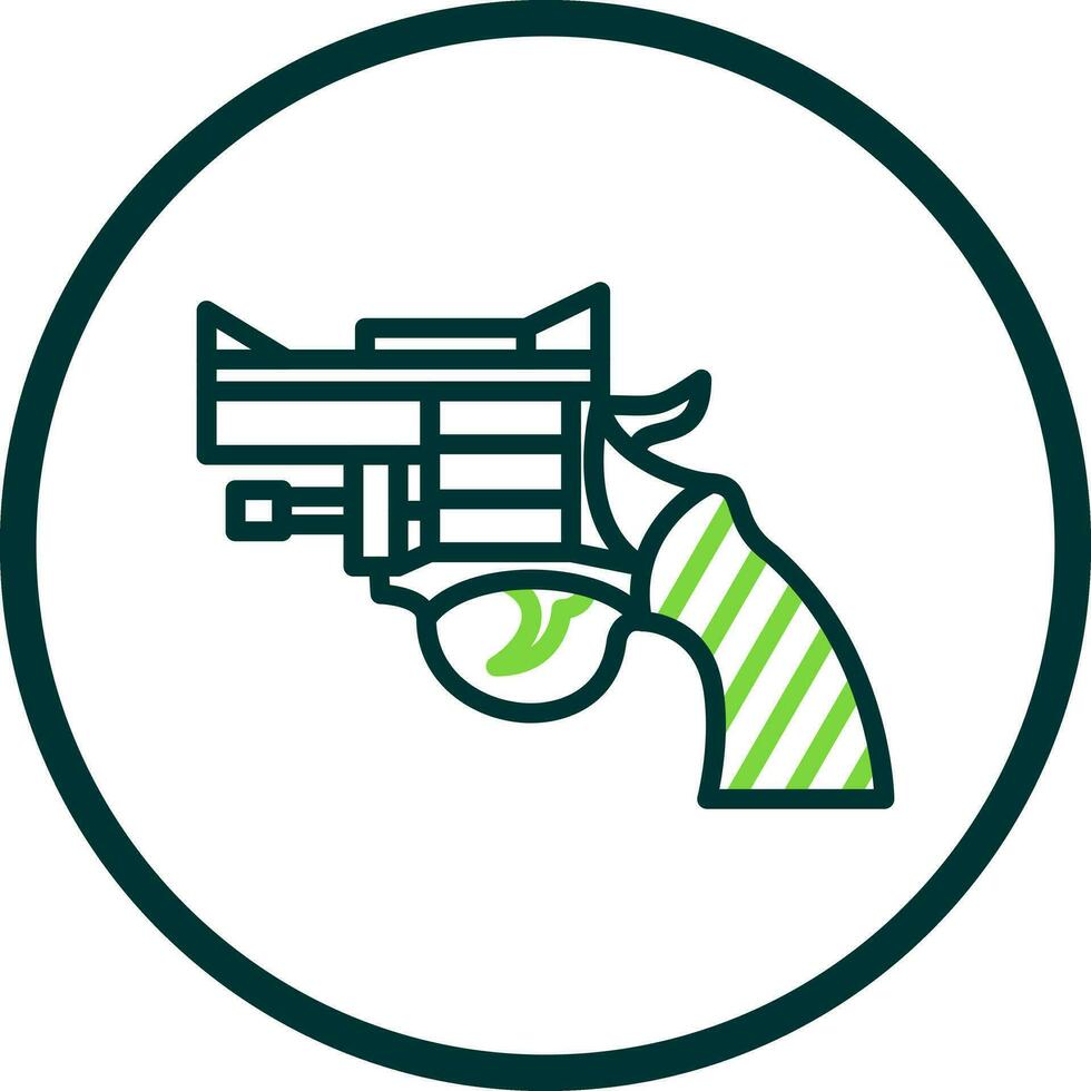 Revolver Vektor Symbol Design