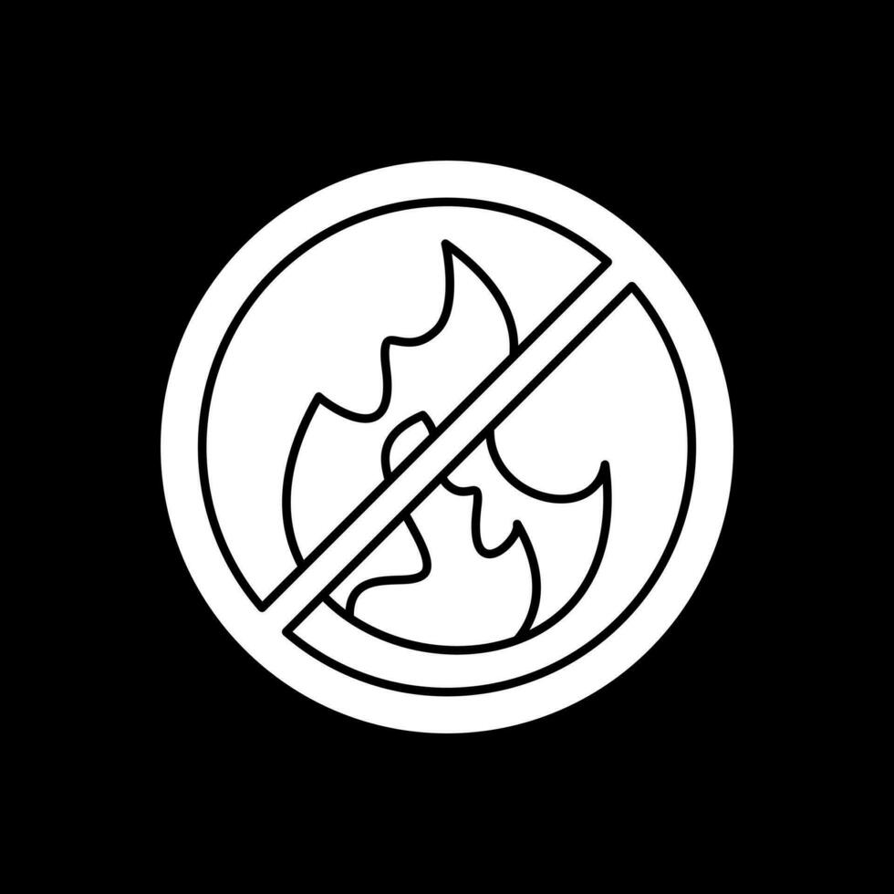 Feuer-Vektor-Icon-Design vektor