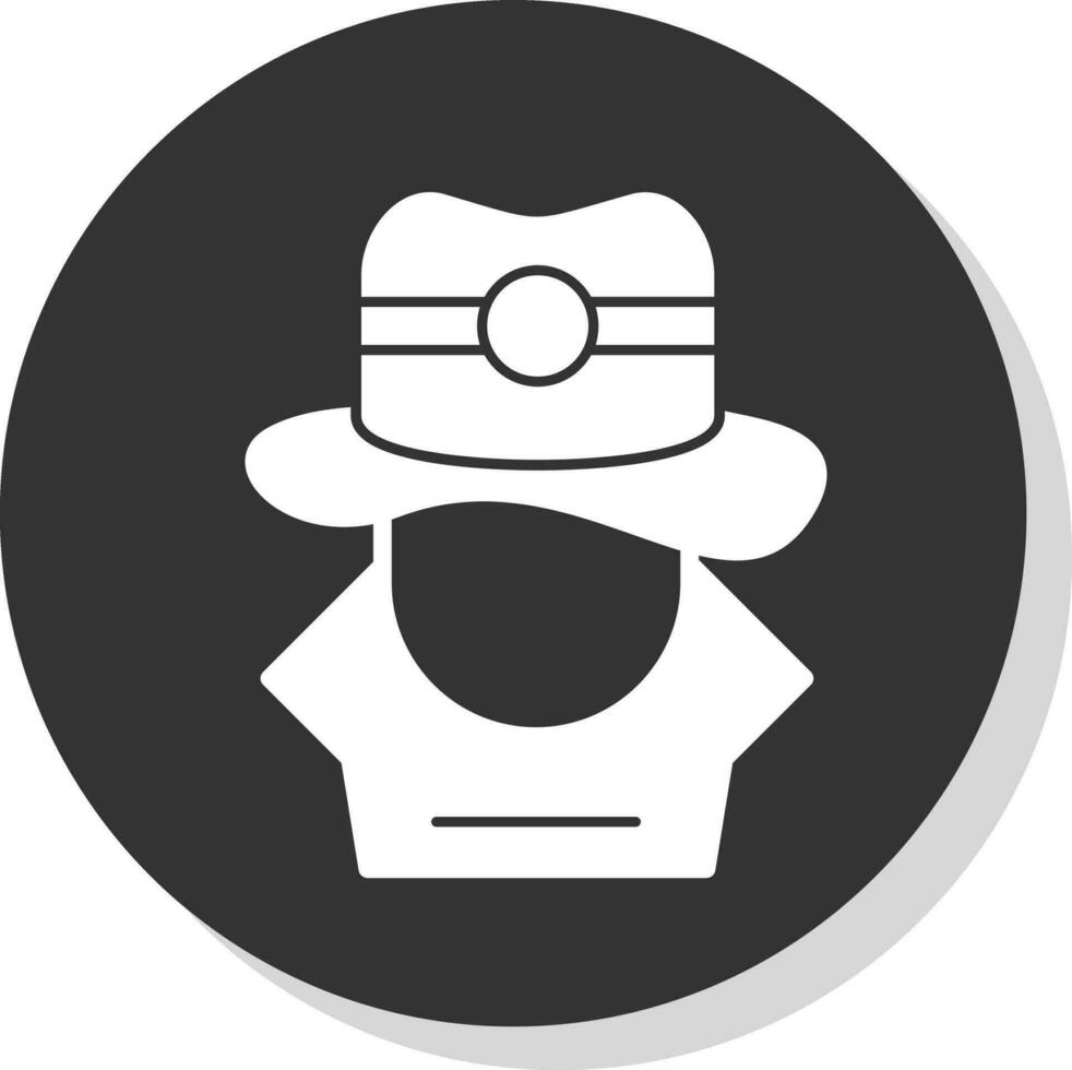 Spionage-Vektor-Icon-Design vektor