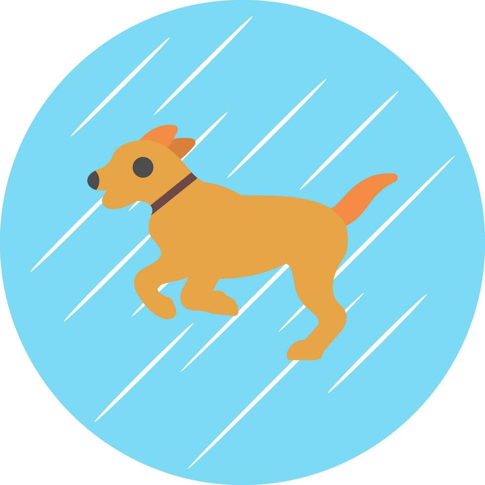 Hund-Vektor-Icon-Design vektor