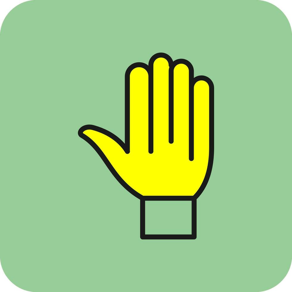 Hand-Vektor-Icon-Design vektor