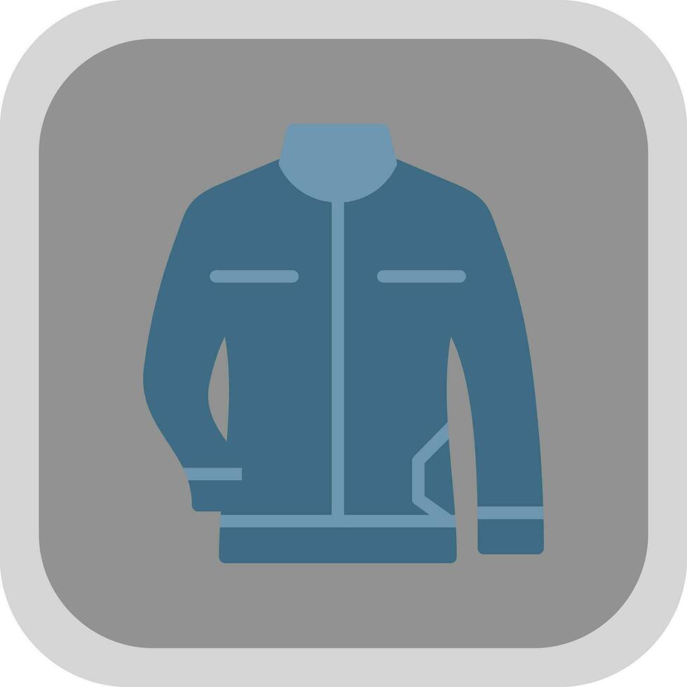 Leder Jacke Vektor Symbol Design