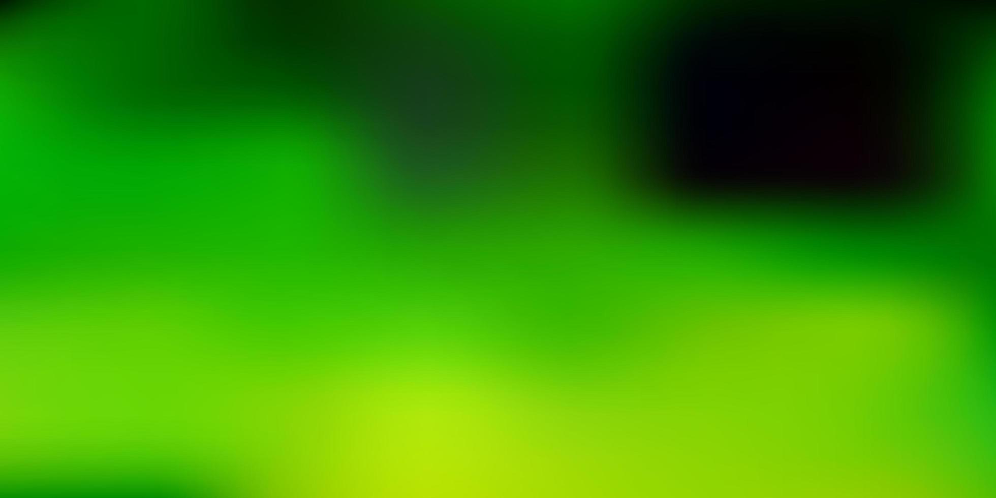 hellgrüner, gelber Vektor unscharfer Hintergrund.