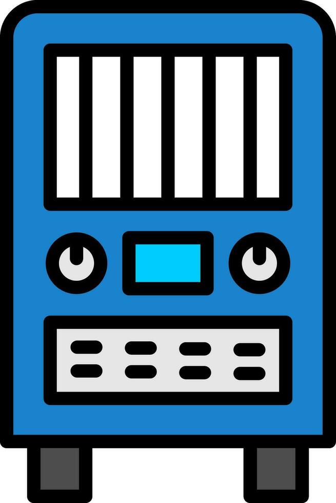 Klimaanlage-Vektor-Icon-Design vektor