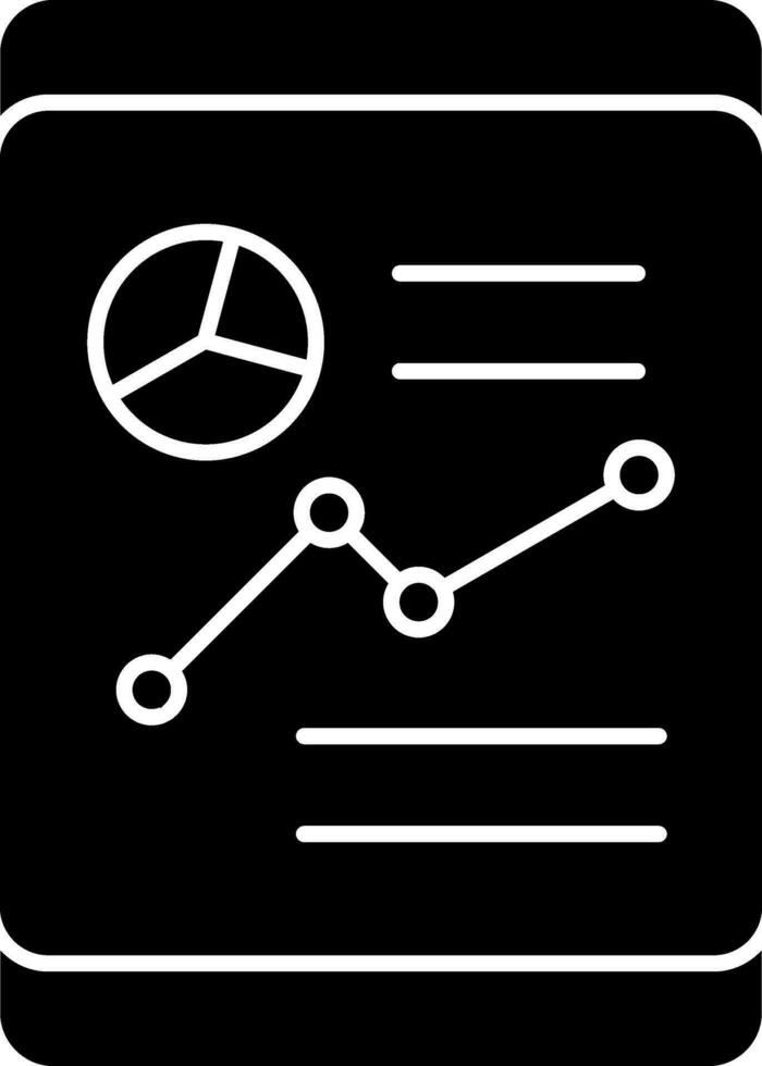 Analyse-Vektor-Icon-Design vektor
