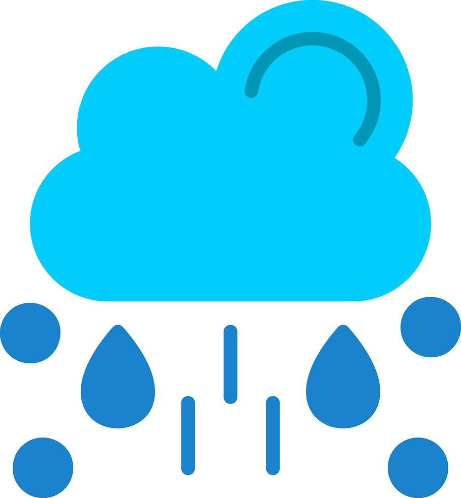 regnerisch Vektor Symbol Design