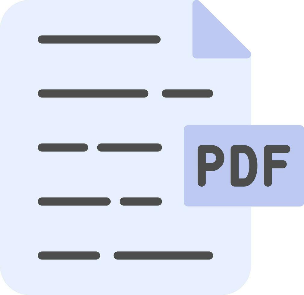 pdf dokumentieren Vektor Symbol Design