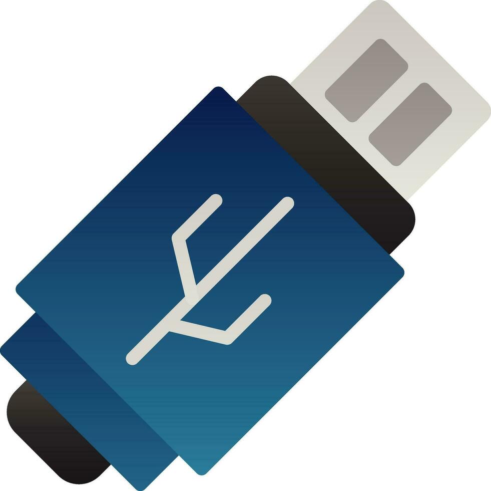 USB-Vektor-Icon-Design vektor