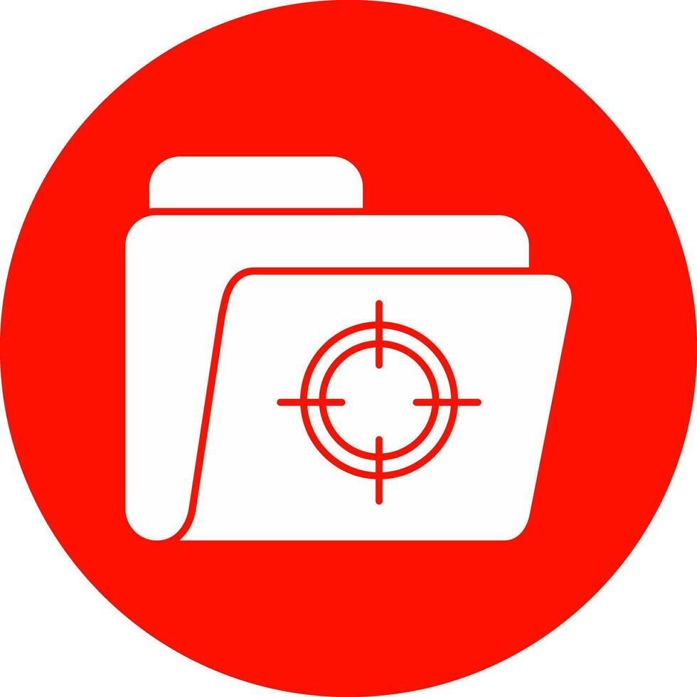 Zielvektor-Icon-Design vektor