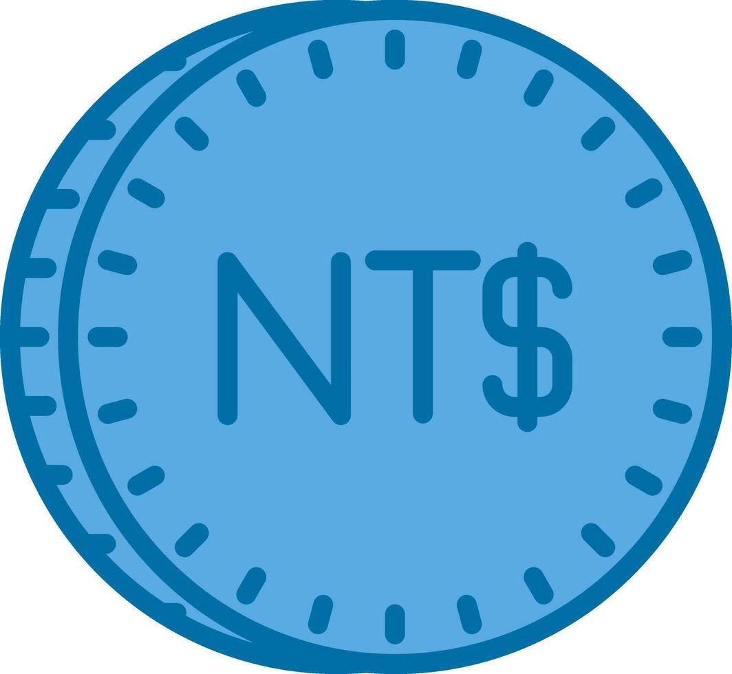 Neu Taiwan Dollar Vektor Symbol Design