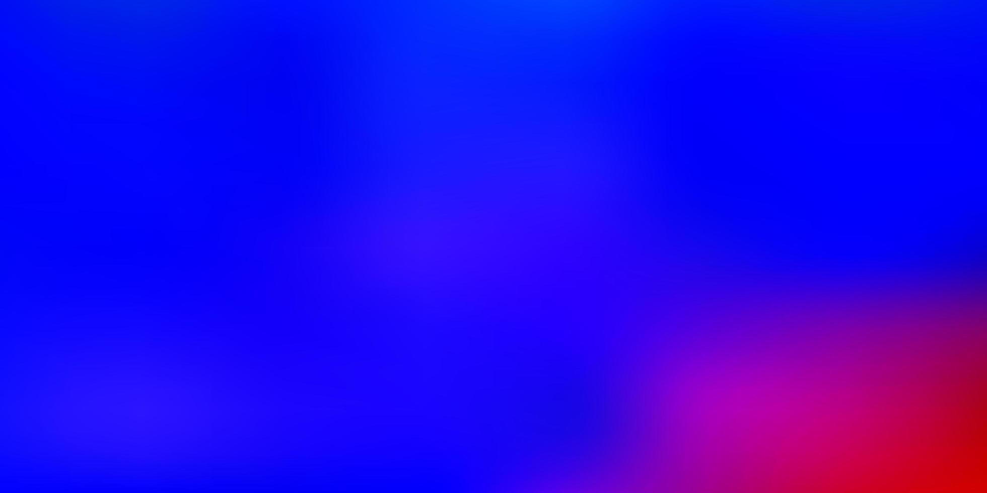 hellblauer, roter Vektor verschwommener Hintergrund.