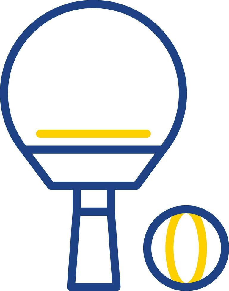 ping pong vektor ikon design