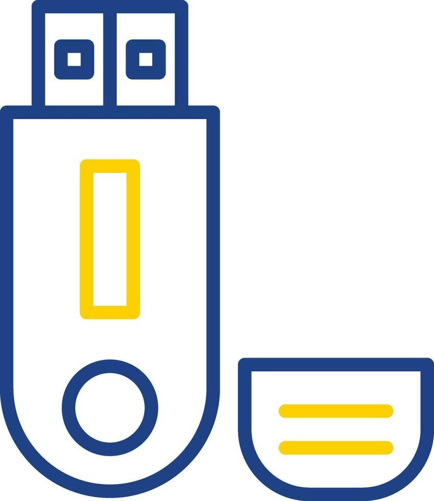 USB Stick Vektor Symbol Design