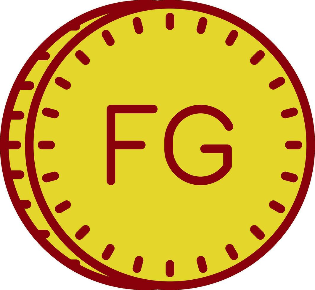 guineisch Franc Vektor Symbol Design