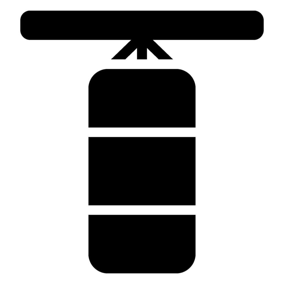 Boxsack-Glyphe-Symbol vektor