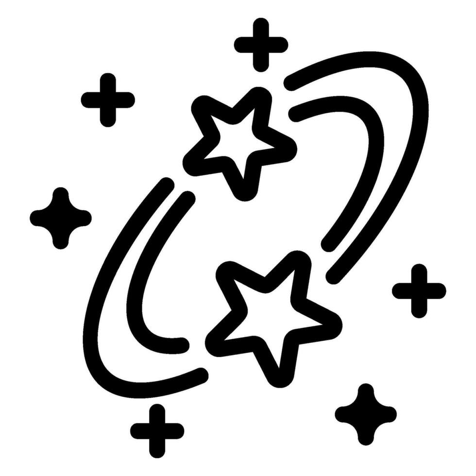 Symbol für die Galaxielinie vektor