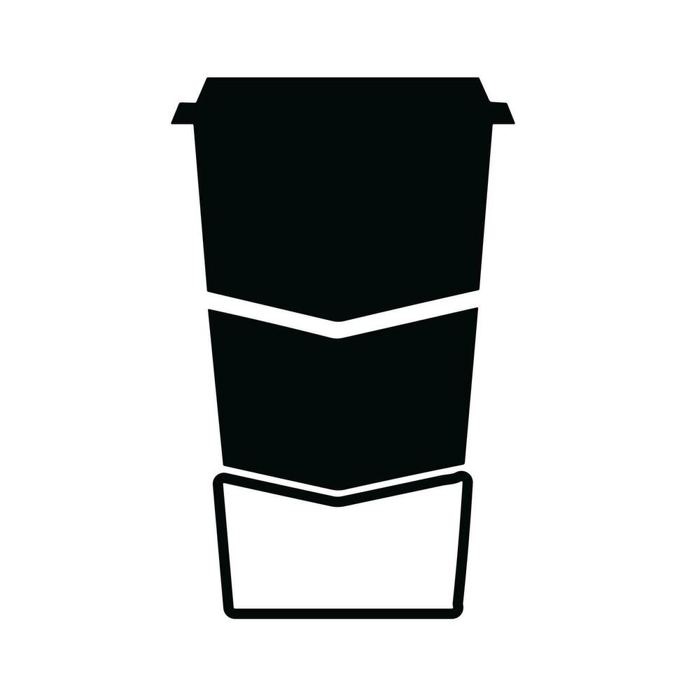 Kaffeetasse-Vektor-Icon-Design vektor