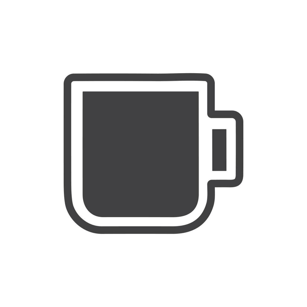 Kaffeetasse-Vektor-Icon-Design vektor