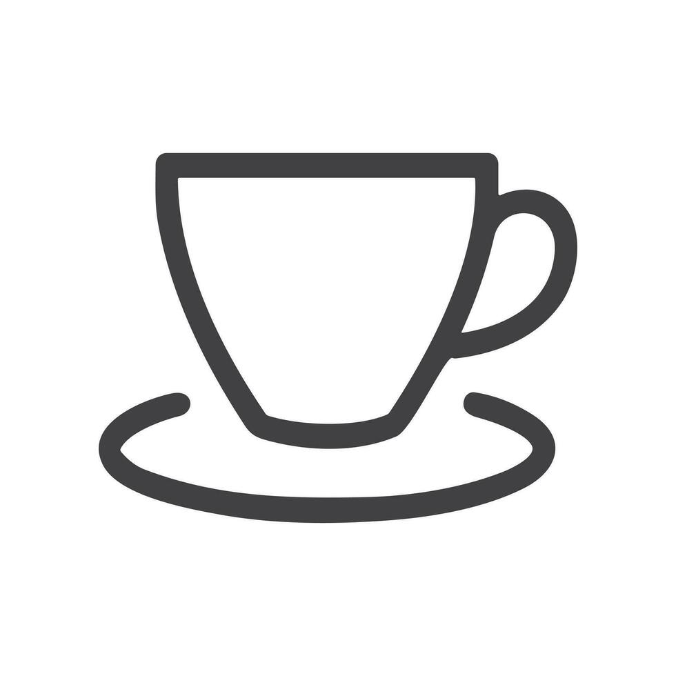 Kaffeetasse-Vektor-Icon-Design vektor