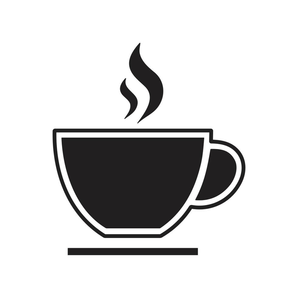 Kaffeetasse-Vektor-Icon-Design vektor