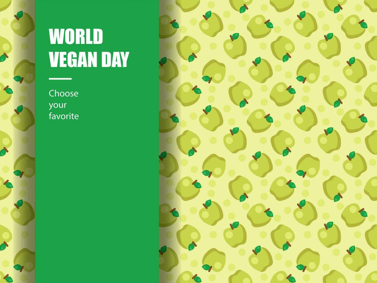 värld vegan dag hälsa vegetabiliska diet grön vitamin vektor ingrediens mat november marknadsföra ört-