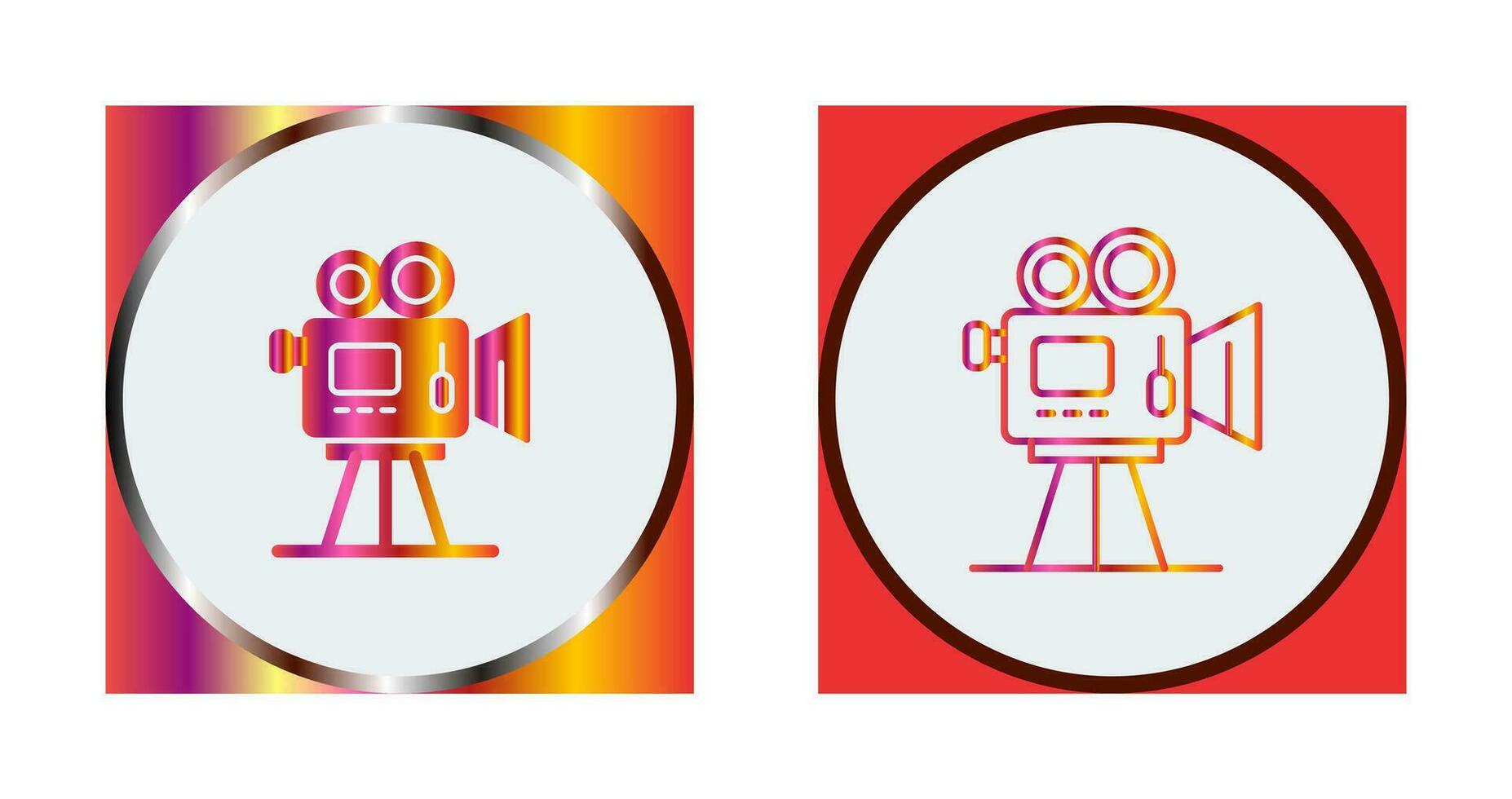 Symbol für den Vektor der Filmkamera