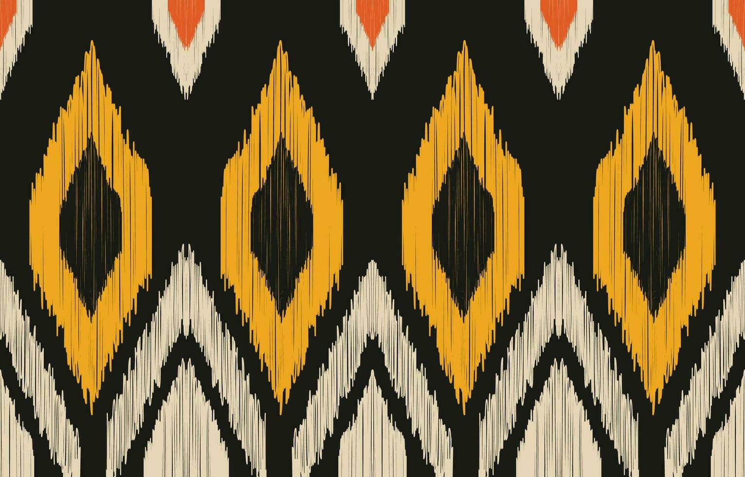 etnisk abstrakt ikat konst. aztec prydnad skriva ut. geometrisk etnisk mönster sömlös Färg orientalisk. design för bakgrund ,ridå, matta, tapet, Kläder, omslag, batik, vektor illustration.